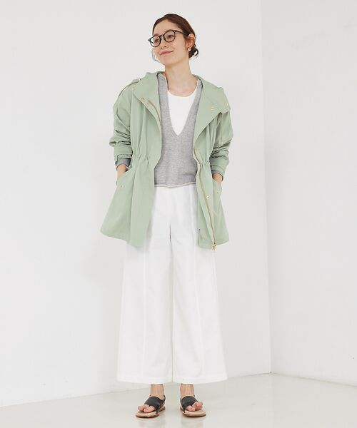 qualite / カリテ ブルゾン | ドロストマウンテンパーカー | 詳細2