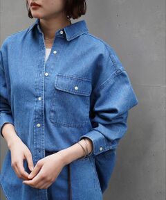 qualite / カリテ シャツ・ブラウス | ミドルオンスデニムシャツ