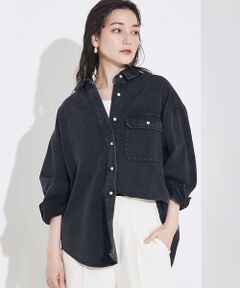 qualite / カリテ シャツ・ブラウス | ミドルオンスデニムシャツ