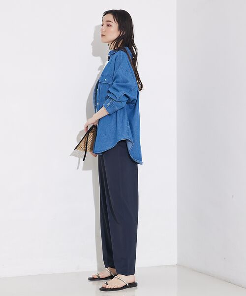 qualite / カリテ シャツ・ブラウス | ミドルオンスデニムシャツ | 詳細4