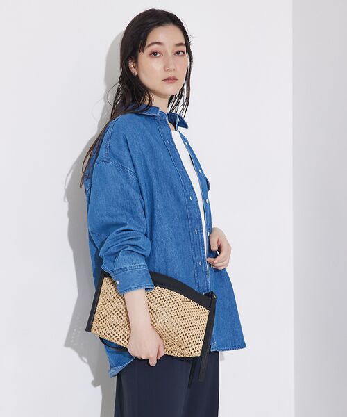 qualite / カリテ シャツ・ブラウス | ミドルオンスデニムシャツ | 詳細5