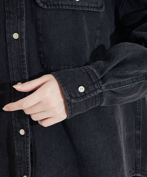qualite / カリテ シャツ・ブラウス | ミドルオンスデニムシャツ | 詳細19
