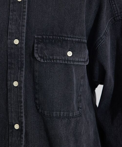 qualite / カリテ シャツ・ブラウス | ミドルオンスデニムシャツ | 詳細20