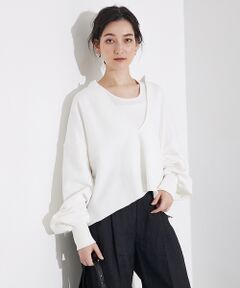 qualite / カリテ スウェット | キーネックオーバースウェット