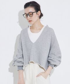 qualite / カリテ スウェット | キーネックオーバースウェット