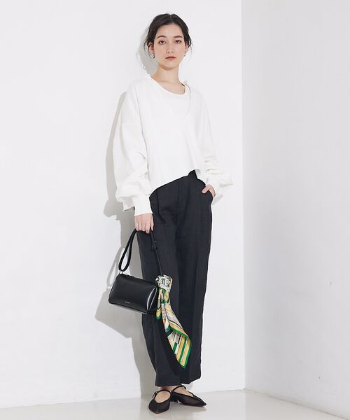 qualite / カリテ スウェット | キーネックオーバースウェット | 詳細2