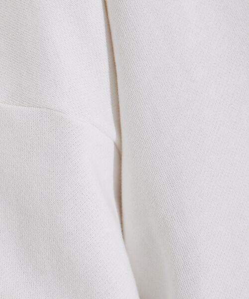 qualite / カリテ スウェット | キーネックオーバースウェット | 詳細8