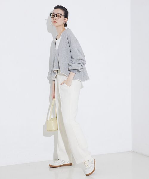 qualite / カリテ スウェット | キーネックオーバースウェット | 詳細12