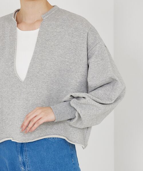 qualite / カリテ スウェット | キーネックオーバースウェット | 詳細21