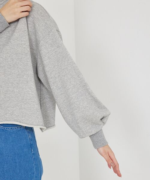qualite / カリテ スウェット | キーネックオーバースウェット | 詳細22