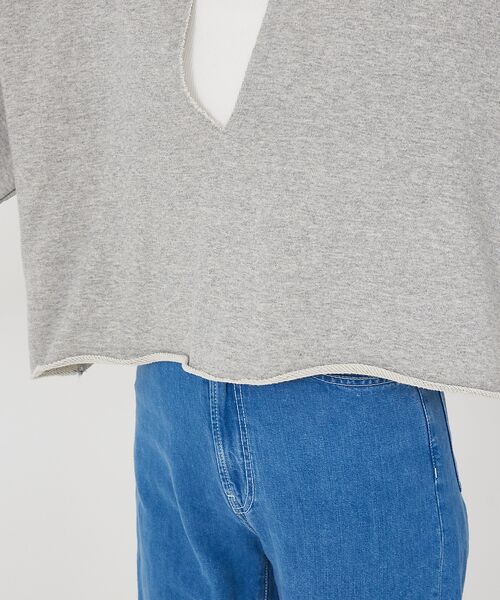 qualite / カリテ スウェット | キーネックオーバースウェット | 詳細23