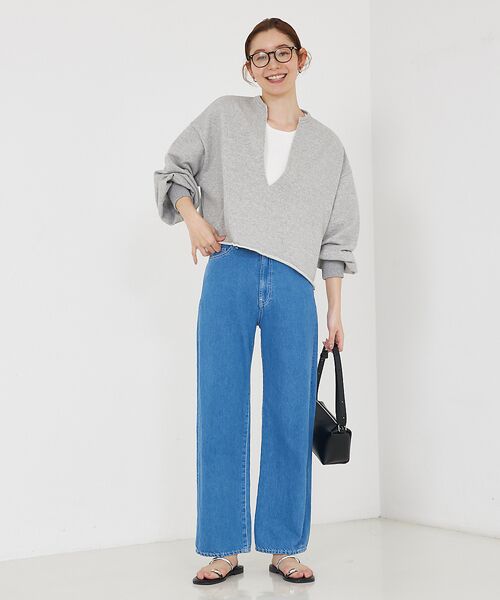 qualite / カリテ スウェット | キーネックオーバースウェット | 詳細15