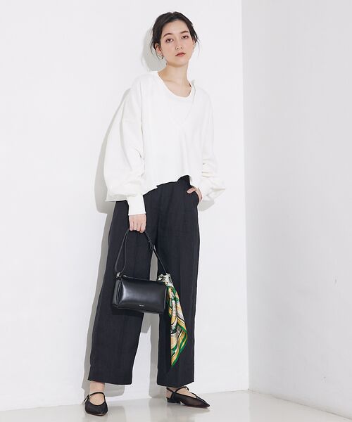 qualite / カリテ スウェット | キーネックオーバースウェット | 詳細16