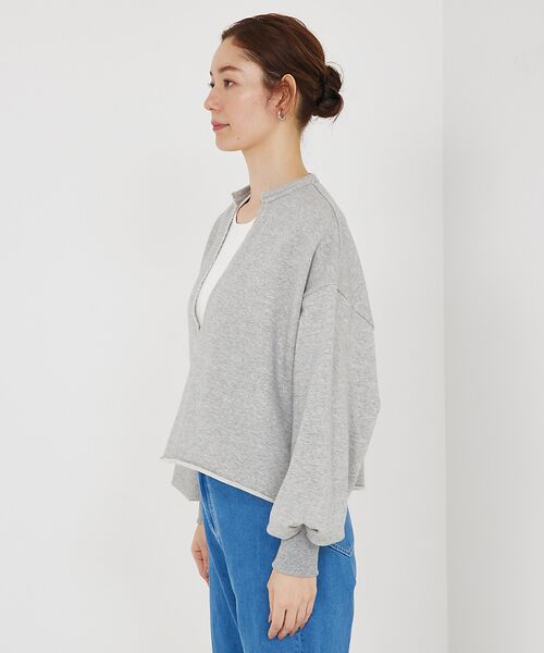 qualite / カリテ スウェット | キーネックオーバースウェット | 詳細18