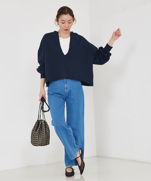 qualite / カリテ スウェット | キーネックオーバースウェット | 詳細25