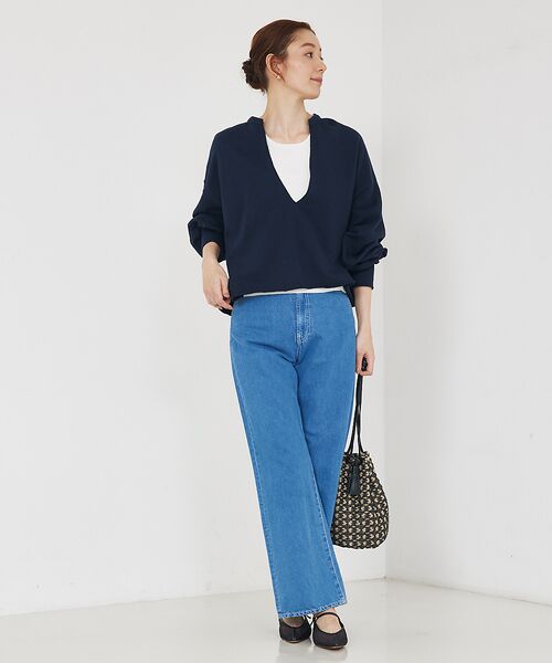 qualite / カリテ スウェット | キーネックオーバースウェット | 詳細26