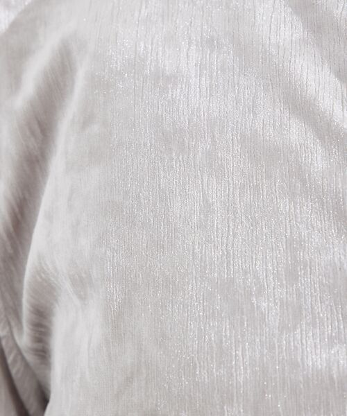 qualite / カリテ カーディガン・ボレロ | トリコットベロアショートカーデ | 詳細11