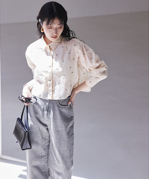 qualite / カリテ シャツ・ブラウス | カットドビーショートシャツ | 詳細1