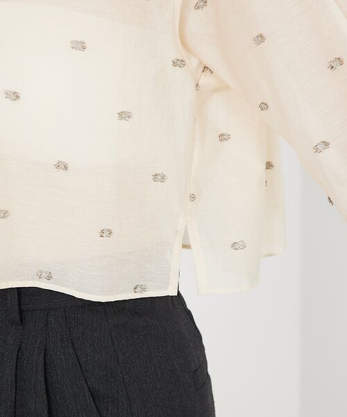 qualite / カリテ シャツ・ブラウス | カットドビーショートシャツ | 詳細13