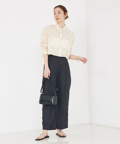 qualite / カリテ シャツ・ブラウス | カットドビーショートシャツ | 詳細19