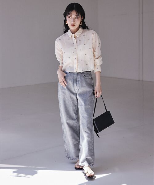 qualite / カリテ シャツ・ブラウス | カットドビーショートシャツ | 詳細3