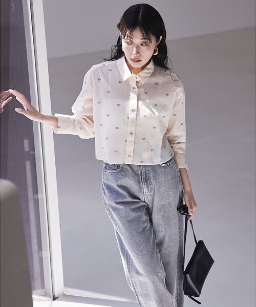 qualite / カリテ シャツ・ブラウス | カットドビーショートシャツ | 詳細6