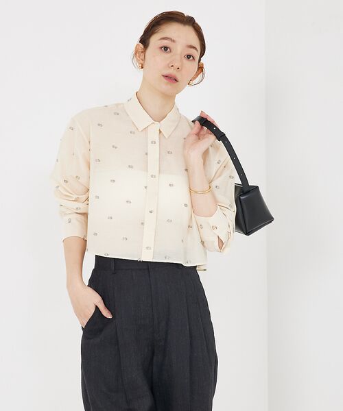 qualite / カリテ シャツ・ブラウス | カットドビーショートシャツ | 詳細8