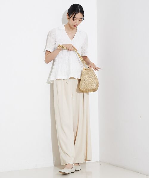 qualite / カリテ Tシャツ | ペプラムシャツ | 詳細2