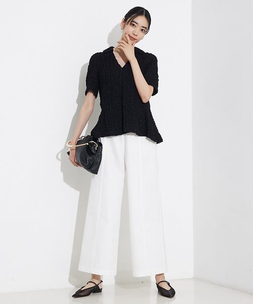 qualite / カリテ Tシャツ | ペプラムシャツ | 詳細4