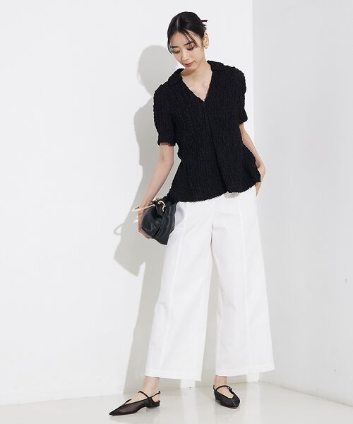 qualite / カリテ Tシャツ | ペプラムシャツ | 詳細5