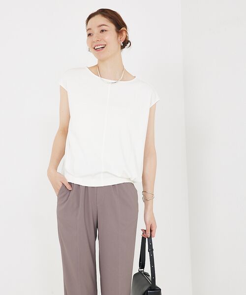 qualite / カリテ Tシャツ | 強撚ライトポンチプルオーバー | 詳細2