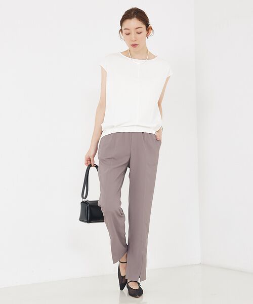 qualite / カリテ Tシャツ | 強撚ライトポンチプルオーバー | 詳細3