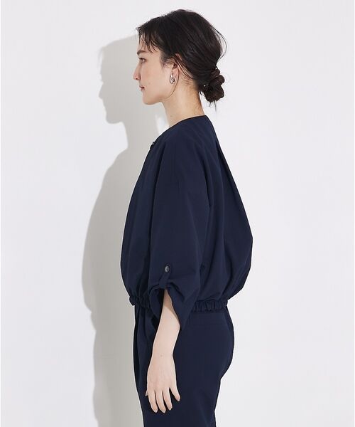 qualite / カリテ ブルゾン | 【接触冷感・吸水速乾・UV】シアサッカーブルゾン /セットアップ対応 | 詳細16