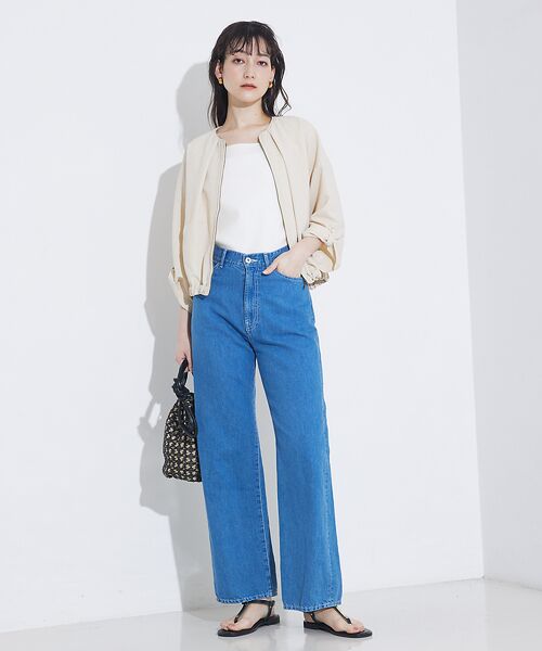 qualite / カリテ ブルゾン | 【接触冷感&吸水速乾&UV】シアサッカーブルゾン /セットアップ対応 | 詳細2