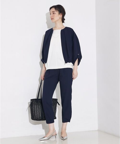 qualite / カリテ ブルゾン | 【接触冷感・吸水速乾・UV】シアサッカーブルゾン /セットアップ対応 | 詳細26