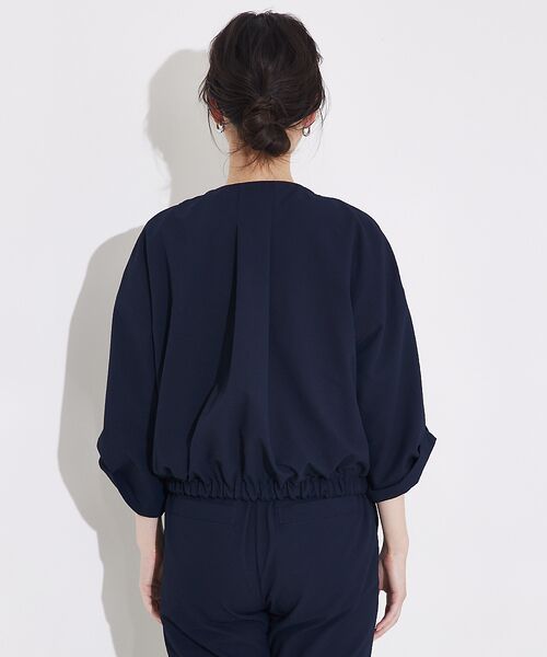 qualite / カリテ ブルゾン | 【接触冷感&吸水速乾&UV】シアサッカーブルゾン /セットアップ対応 | 詳細10