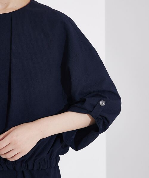 qualite / カリテ ブルゾン | 【接触冷感&吸水速乾&UV】シアサッカーブルゾン /セットアップ対応 | 詳細12