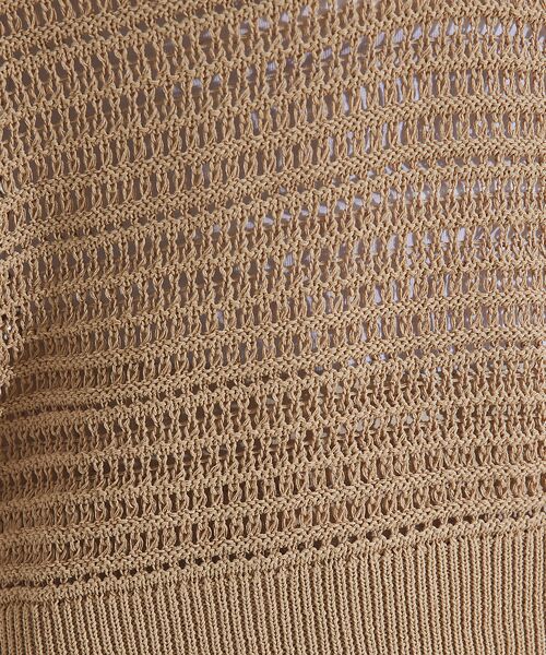 qualite / カリテ ニット・セーター | ガーターポロ襟ニット | 詳細5