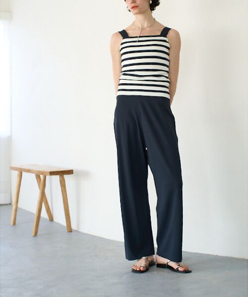 qualite / カリテ キャミソール・チューブトップ | 【セットアップ対応】接触冷感/レーヨンストレッチニットノースリーブ | 詳細18