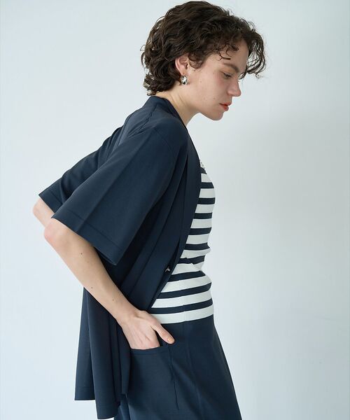 qualite / カリテ キャミソール・チューブトップ | 【セットアップ対応】接触冷感/レーヨンストレッチニットノースリーブ | 詳細20