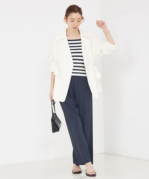 qualite / カリテ キャミソール・チューブトップ | 【セットアップ対応】接触冷感/レーヨンストレッチニットノースリーブ | 詳細25