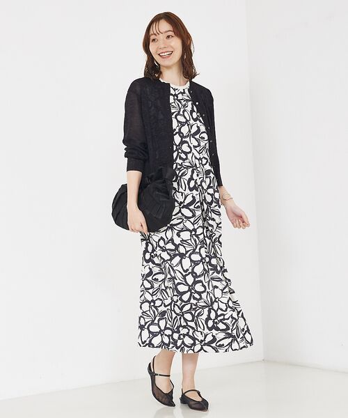 qualite / カリテ カーディガン・ボレロ | 【夏の羽織りにおすすめ】ラメハイゲージニットカーデ | 詳細19