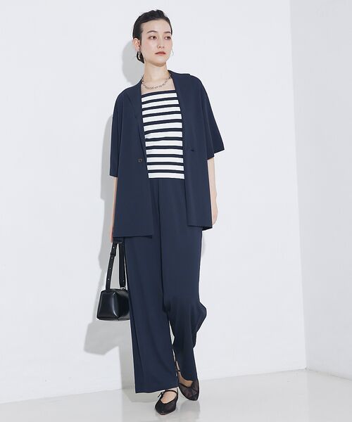qualite / カリテ テーラードジャケット | 【セットアップ対応】接触冷感/レーヨンナイロンニットジャケット | 詳細22