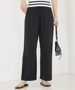 qualite / カリテ パンツ | 【セットアップ対応】接触冷感/レーヨンストレッチニットパンツ