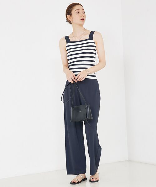 qualite / カリテ パンツ | 【セットアップ対応】接触冷感/レーヨンストレッチニットパンツ | 詳細13