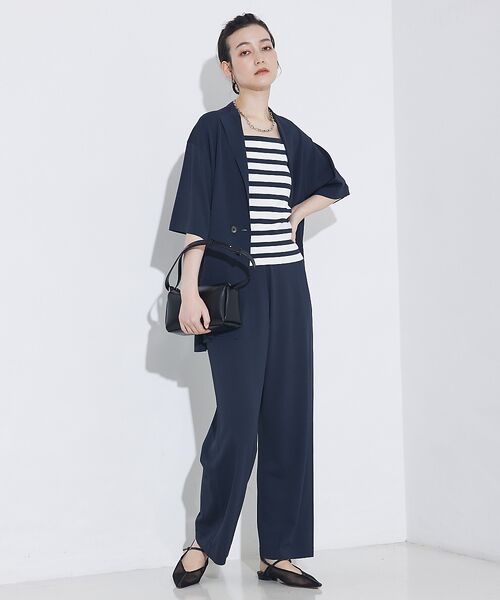 qualite / カリテ パンツ | 【セットアップ対応】接触冷感/レーヨンストレッチニットパンツ | 詳細2