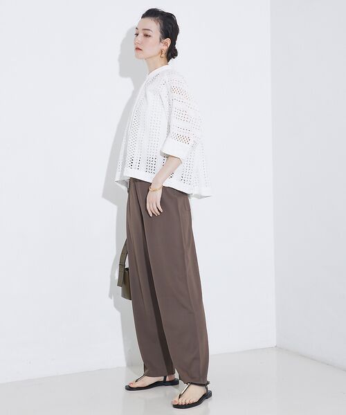 qualite / カリテ パンツ | 【セットアップ対応】接触冷感/レーヨンストレッチニットパンツ | 詳細15