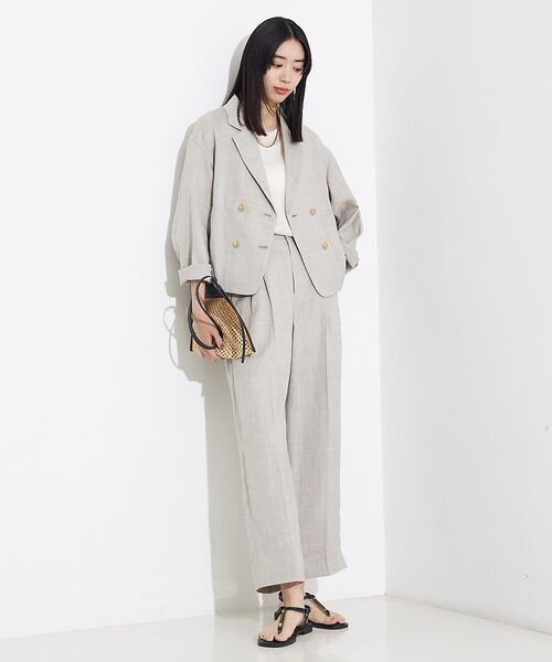 qualite / カリテ パンツ | 【セットアップ対応】ミックスカラーラミーパンツ | 詳細1