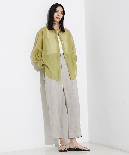 qualite / カリテ パンツ | 【セットアップ対応】ミックスカラーラミーパンツ | 詳細12