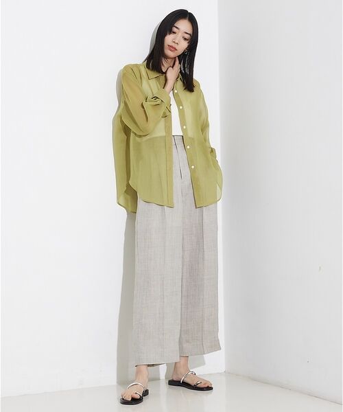 qualite / カリテ パンツ | 【セットアップ対応】ミックスカラーラミーパンツ | 詳細22